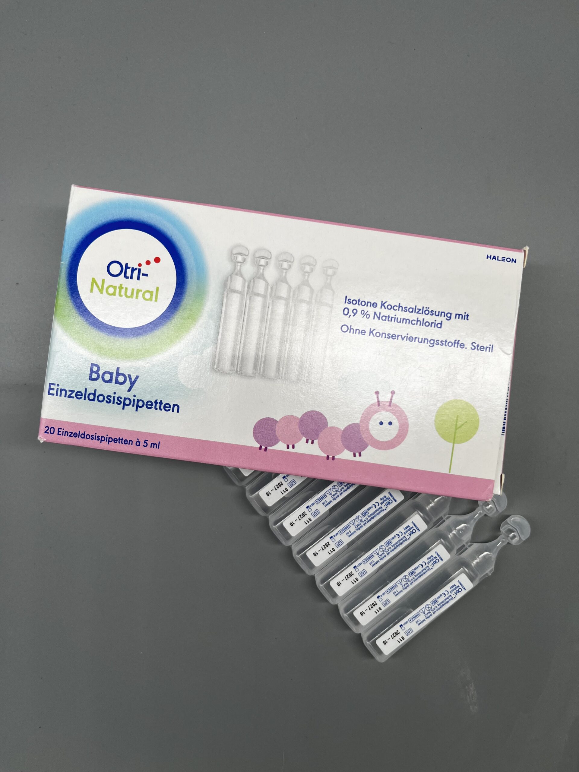 Otri Natural Kochsalzlösung Baby Einzeldosispipetten