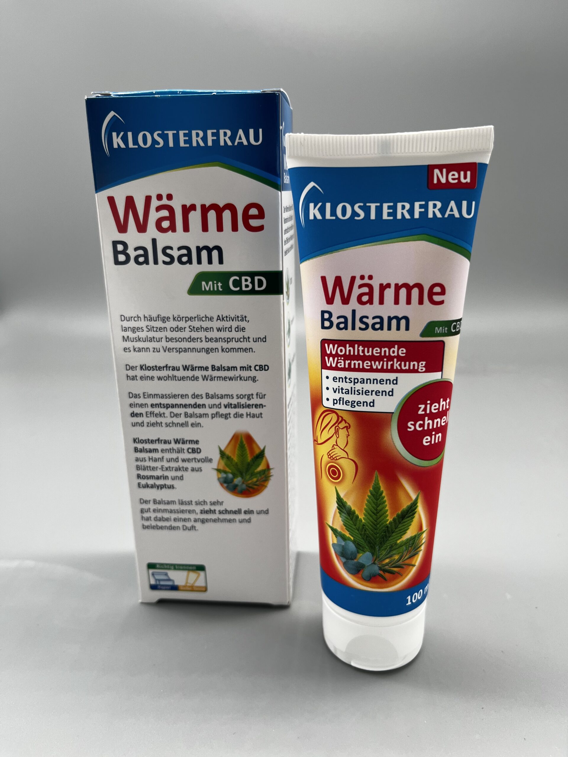 Wärme Balsam mit CBD von Klosterfrau