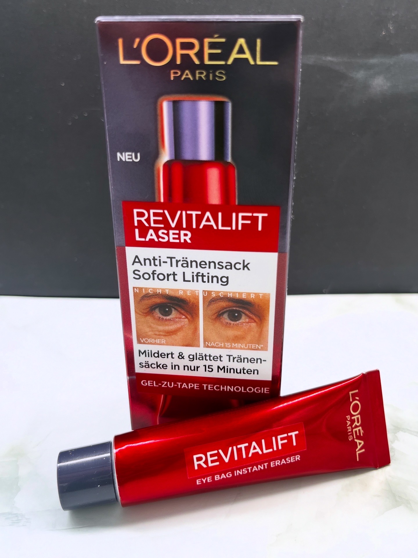 L’Oréal Revitalift Laser Anti‑Tränensäcke Sofort‑Lifting