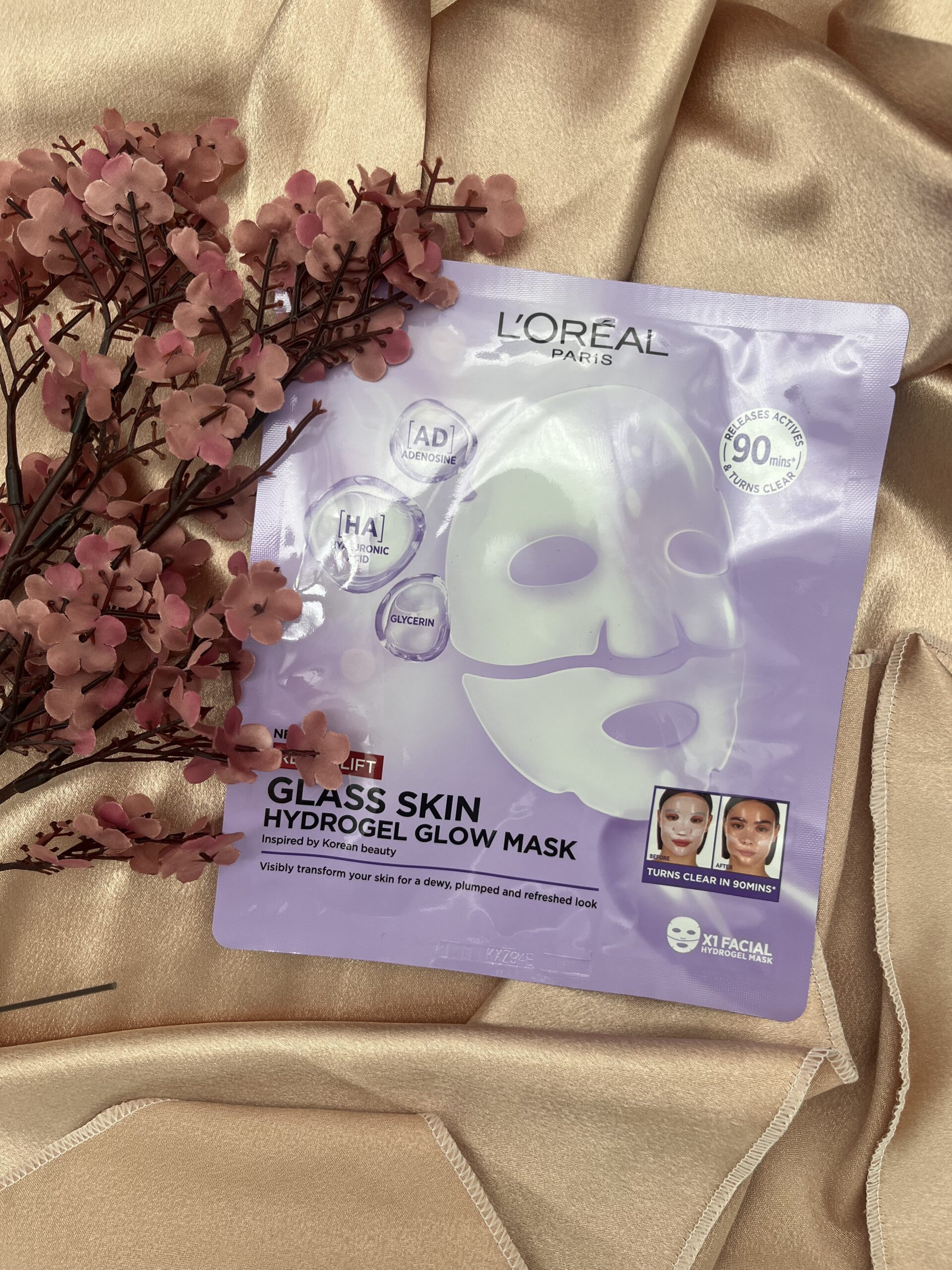 L'Oreal Revitalift Glass Skin Maske loreal