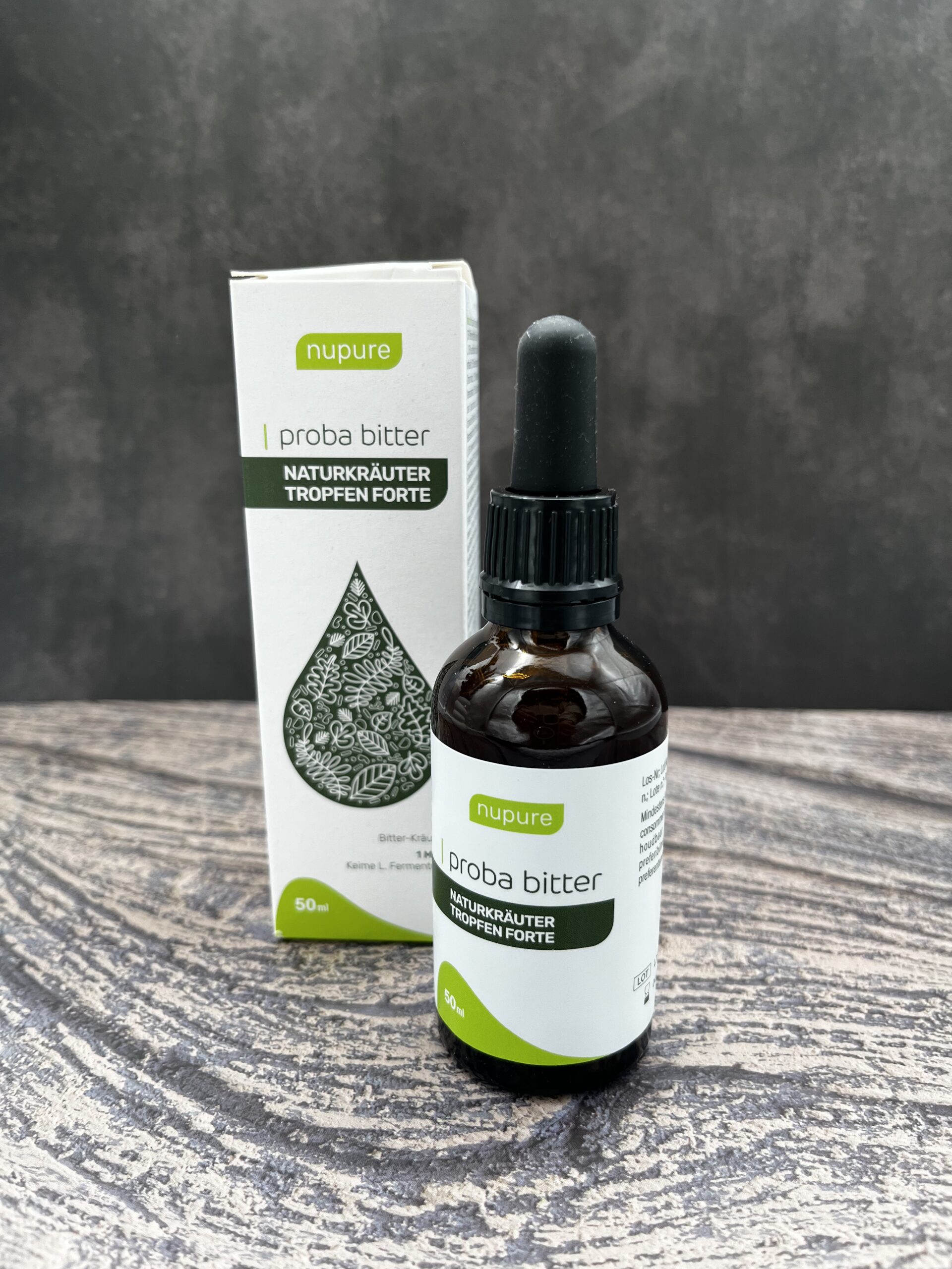 Nupure proba bitter Kräutertropen