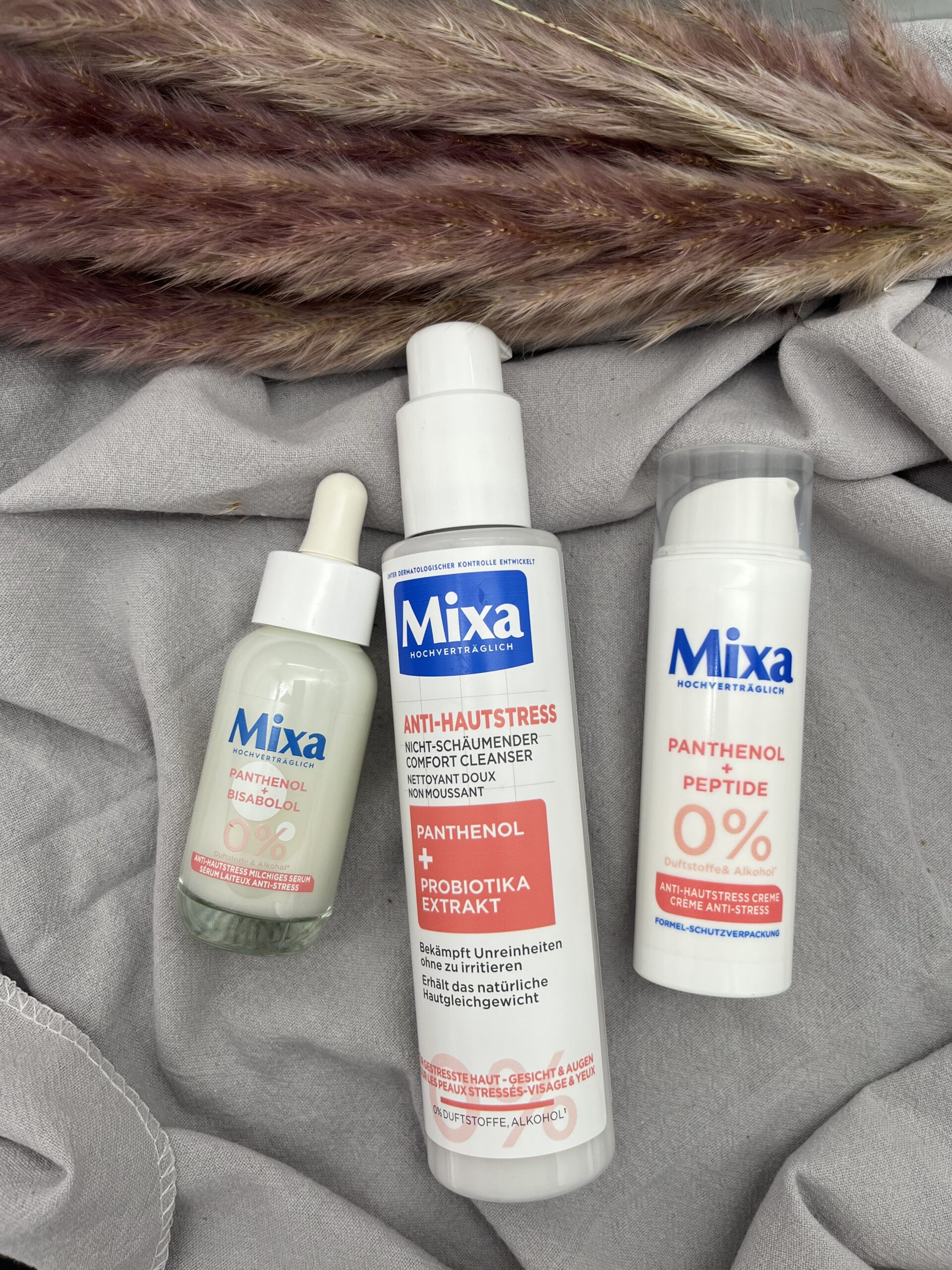 Mixa Anti-Hautstress Pflegeserie