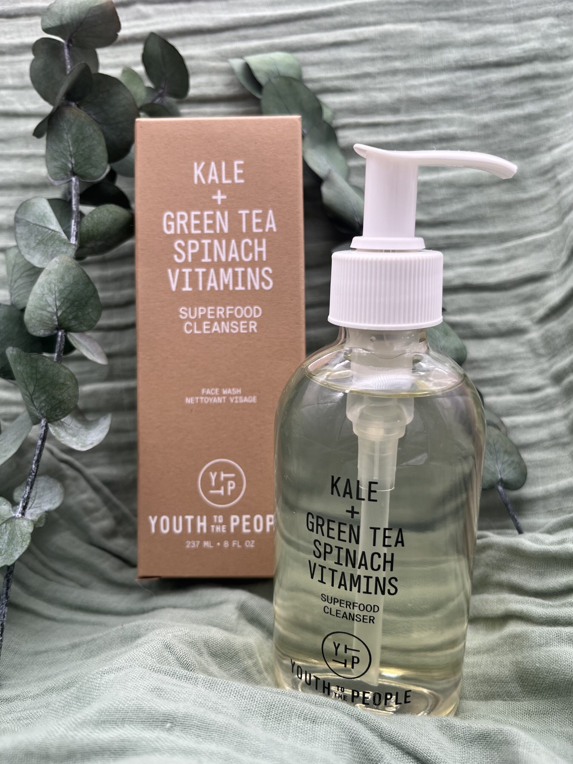 Youth To The People Superfood Cleanser, Gesichtsreiniger, mit Grünkohl, grünem Tee & Spinat
