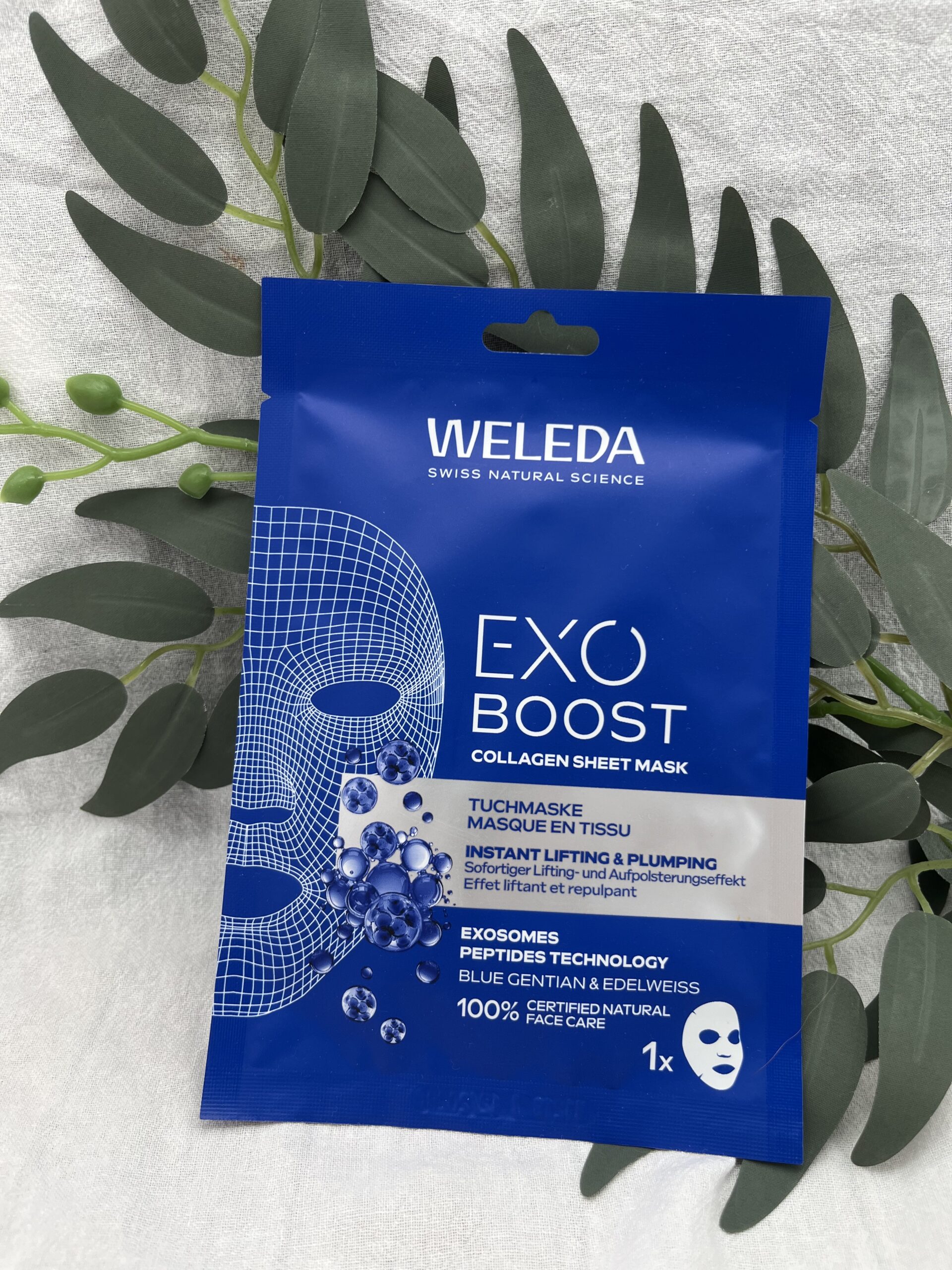 Exo Boost Tuchmaske Weleda
